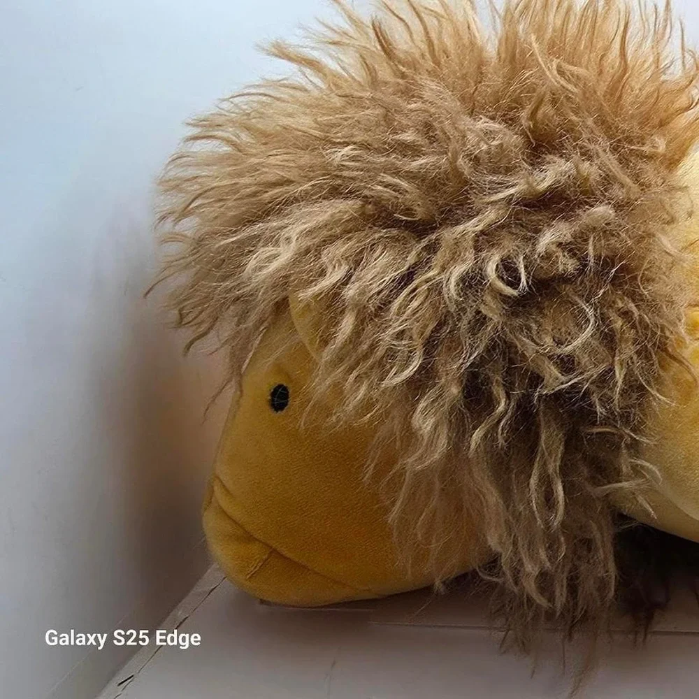 Pillowfort Weighted Plush Lion Parent Throw Pillow Yellow 20x11 F16861622 2024